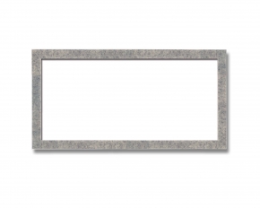 長方形額(500×250mm) 銀柄紋
