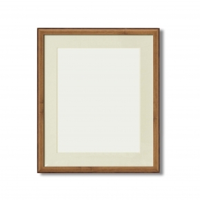 【軽量水彩額】■8155水彩額F8マット付(オーク)