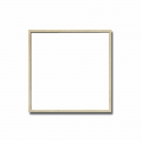 【角額】紫外線から作品を守るUVカットアクリル付き■9102 300角(300×300mm) 乳白