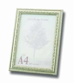 スタンド付 ■9011 OA額 A4サイズ(297×210mm)シルバー 10枚セット