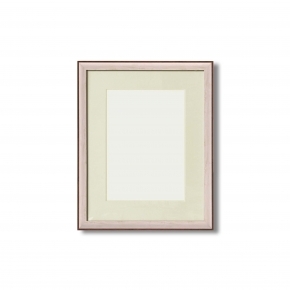 【軽量水彩額】■8155水彩額F4マット付(ホワイト)