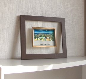 トーマス・マックナイト 透明フレームブラウン 「パノラマポートアイランド」