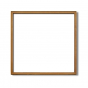 【角額】高級木製正方形額・壁掛けひも・アクリル付き■9787 600角(600×600mm)チーク