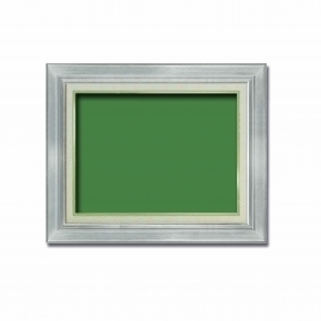 【油額】キャンバス額・油絵額 ■7711 F6号(410×318mm)「シルバー」