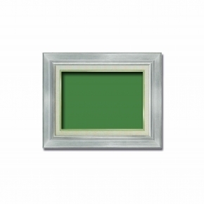 【油額】キャンバス額・油絵額 ■7711 F4号(333×242mm)「シルバー」