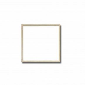 【角額】紫外線から作品を守るUVカットアクリル付き■9102 200角(200×200mm) 乳白