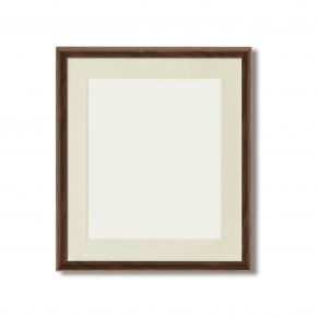 【軽量水彩額】■8155水彩額F8マット付(ブラウン)