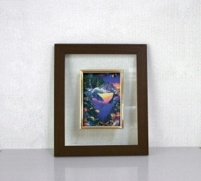 ラッセン 透明フレーム(ブラウン) コスモス